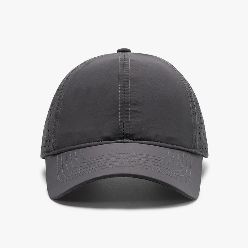 Summer Mesh Cap With Adjustable Fit For Outdoor Sports And Casual Wear