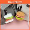 Cake Cherry Cute Burger Three Names Hot Dog Plush Toy Pendant For Decor Bag