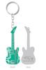 Tomoyasu Hotei 2025 GUITARHYTHM VIII TOUR -The Final in Budokan- Merchandise Metal Guitar Keychain Green