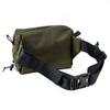 FAIRWEATHER Ballistic/Olive Hip Pack, Ballistic Nylon, Olive, Waist Bag, Bicycle Touring