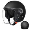 Electric Motorcycle Helmets Lightweight Cycle Half-helmets Retro Vintage Riding Lens Helmets Comfortable Ventilation Keep warm