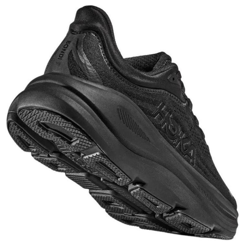 HOKA One One Bondi 9 Triple Black Sneakers 1162011-BBLC