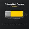 5pcs Capsule Shape Capsule Storage Case 5Pcs Fishing Tackle Box  Outdoor Fishing