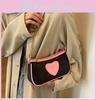 Fashionable Pu Crossbody Bag For Women With Lovely Heart Design 2023 Winter Commuter Shoulder Bag
