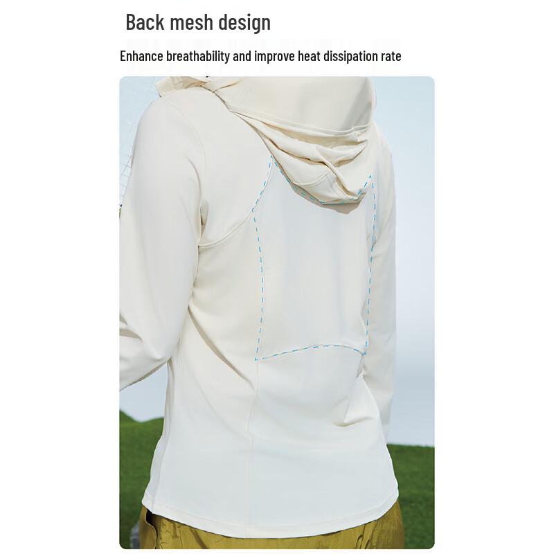 STAR DIARY Women's UV Protection Ice Silk Hooded Sun Jacket