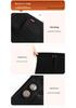 Women's Slimming Lambswool Pencil Pants, Plus Velvet Thickening, Elastic Autumn/Winter Base Layer In Black