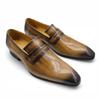 Fashion Men's Luxury Cowhide Loafers Wear-resistant Comfortable Leather Shoes Daily Dress Fashion Office Formal Footwear