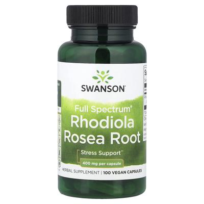 Full Spectrum® Rhodiola Rosea Root, 400Mg, 100 Veggie Caps