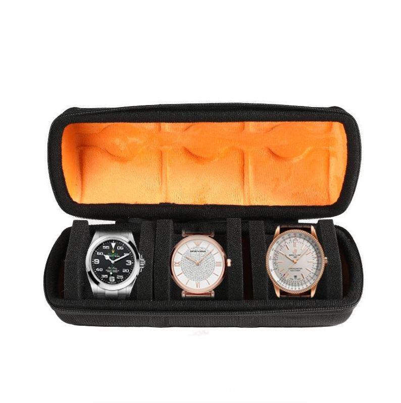 3/5Slot Watch Box Organizer Watch Display Storage Box For Men or Women Watch Portable Storage Travel Case Multiple Slot Availabl