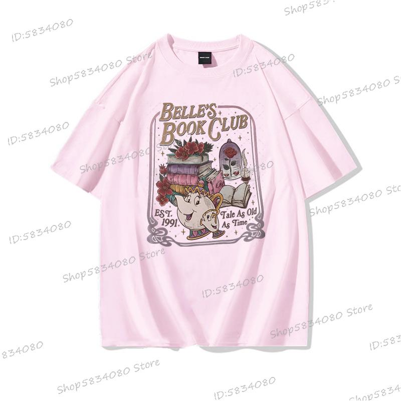 Book Club Graphic Shirts Women Fashion Casual Tops Book Lover Gift Girls Clothing Book Cafe Shirt Comfort Colors Soft Cotton Tee