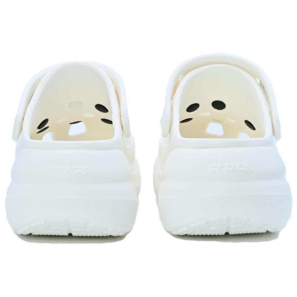 Crocs Crush Clog EVA Clogs Casual Fashion Unisex White