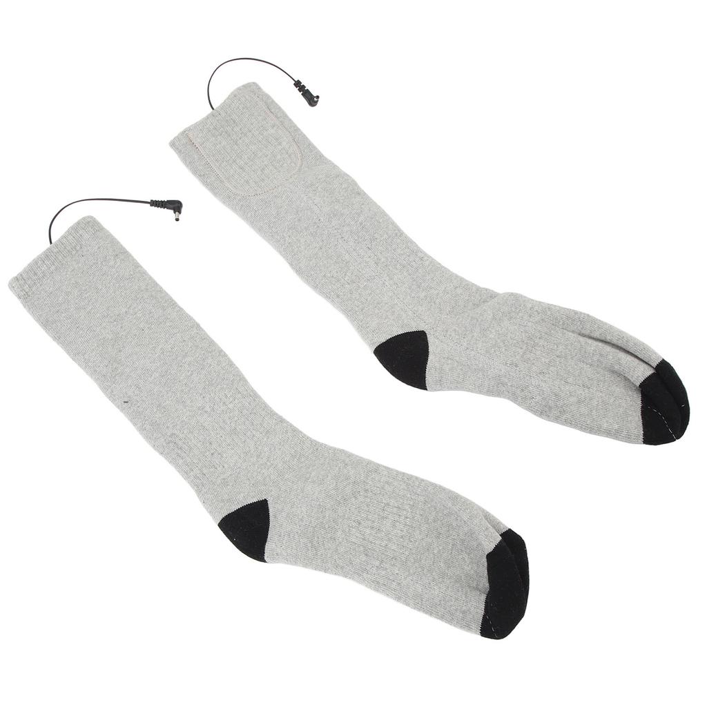 Electric Hting Socks Winter Thicken Cotton Cold   Warm USB Plug in Electric Socks for Men Women