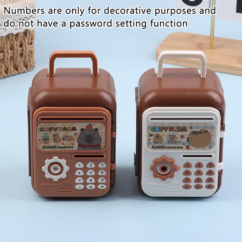 1Pcs Creative Capybara Piggy Bank Savings Bank Children'S Storage Toys Birthday Gifts