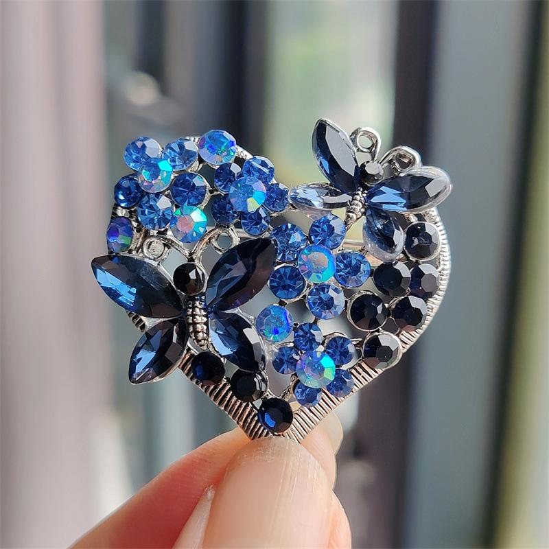 

Персонализированная и креативная брошь «Бабочка в виде любви», модное пальто высокого класса, аксессуар для корсажа костюма