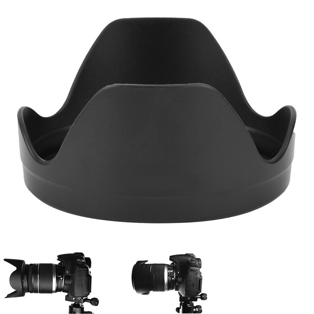 EW 78E Plastic Mount Lens Hood for CANON EW 73D EF S 18 135mm f3.5 5.6 IS USM Lenses