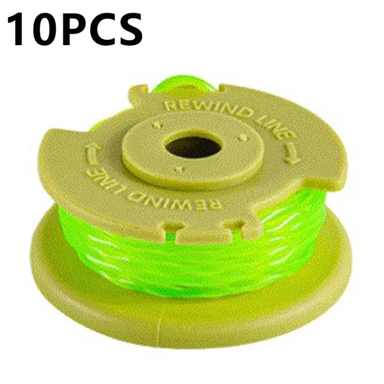 

10 шт. катушки с проволокой для газонокосилки Ryobi AC80RL3, нейлоновые веревочные катушки