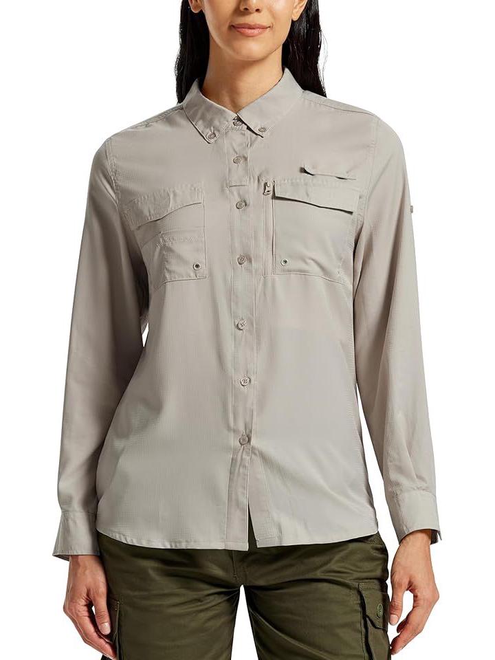 

2026 Women s UV Protection Outdoor Quick-Dry Shirt for Hunting, Fishing, and Hiking Small хакі