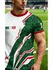 Men's Mexican Jersey T-Shirt - Soccer Fan Apparel with National Print, Short Sleeve Round Neck Casual Wear Suitable for Daily Commuting, Training &