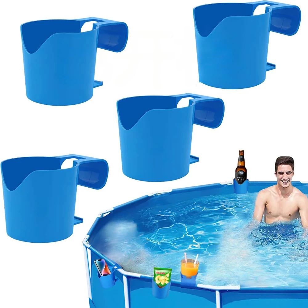 Swimming Pool Cup Holder Storage Rack Swimming Pool Beverage Beer Cup Holder Hand Soap Hanger
