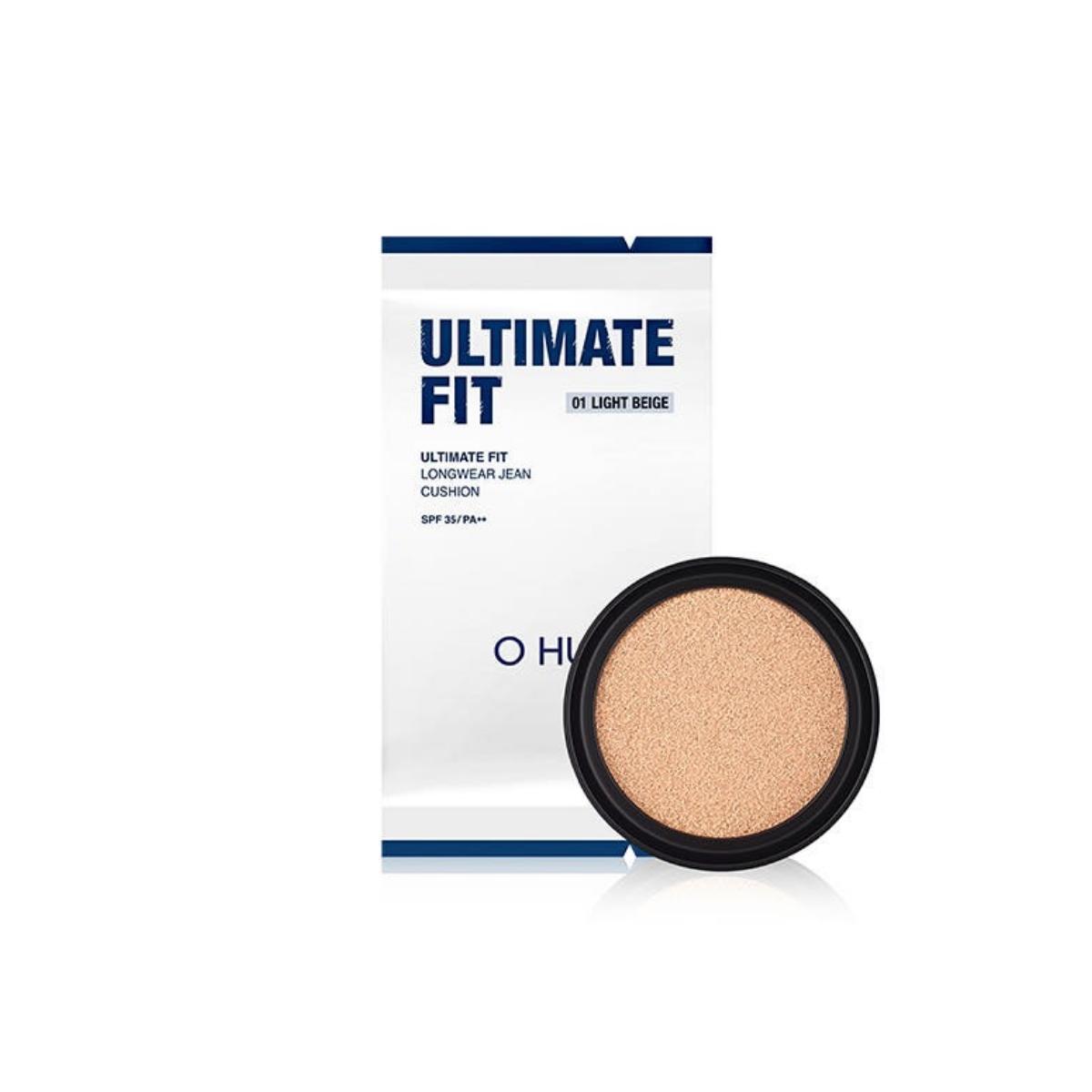 O HUI Ultimate Fit Longwear Jean Cushion Refill 01 Light Beige SPF35/PA++ 15g