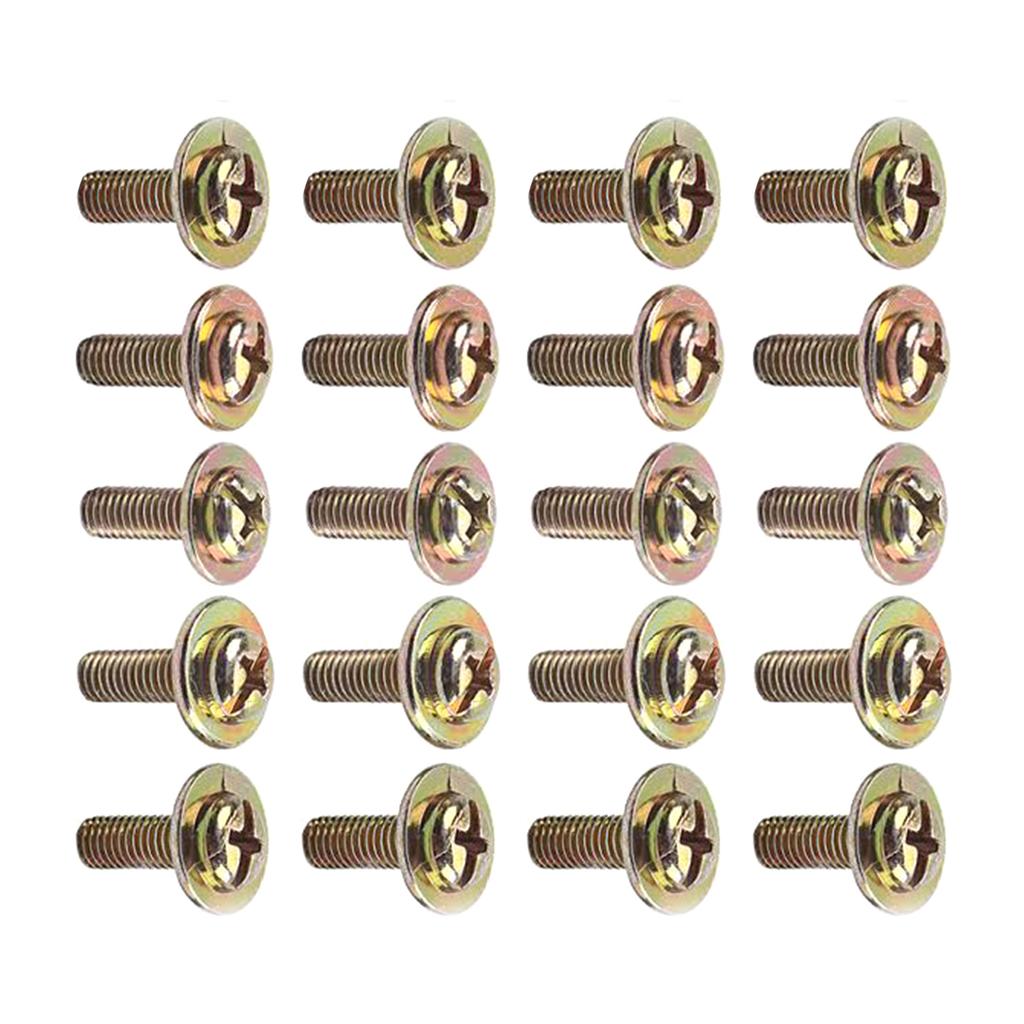 20Pcs Lightweight Drum Lugs Screws Drum Lug Claw Hook Mounting Screws Set Drum Lug Screws Easy to Install Lug Claw Hook