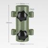 Awning Rod Holder Fixing Tube Building Support Reinforced Bracket Tarp Poles Fixator for Outdoor