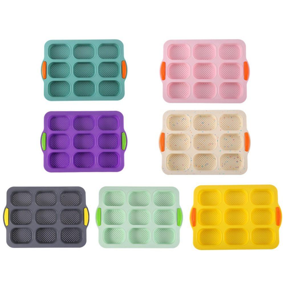 Anti-aanbak Siliconen Cakevorm Siliconen Hamburgerbroodje Vorm Broodvorm Restaurant Gebruik