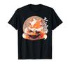 Nine-tailed Fox Eating Ramen T-shirt