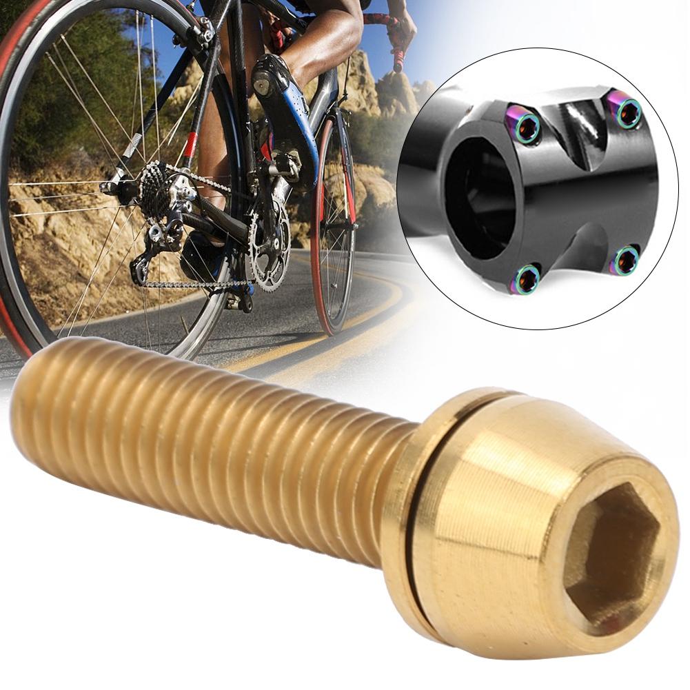 3PCS Alloy Bike Handlebar Stem Screws Disc Brake Clamp Set Screw Accessory