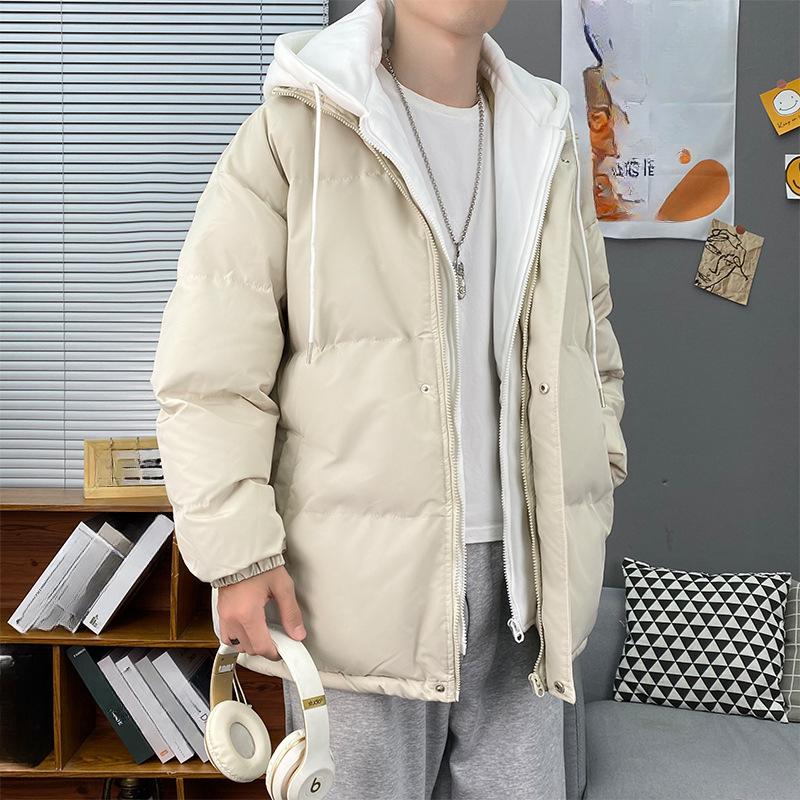 New Thickened Cotton-padded Casual Versatile Korean Version Trendy Brand Down Cotton-padded Jacket Warm Jacket