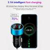 Phone LED Voltmeter Socket Cigarette Lighter For iPhone For Samsung 2-Port Adapter Car Charger