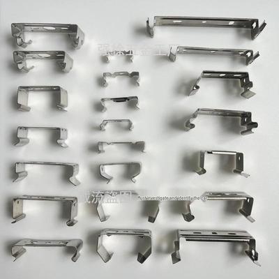 Edelstahl Deckenmontageclip für T8 Dreifachschutz LED-Leuchtenarmatur
