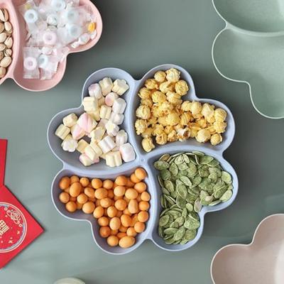 Candy Plate Dried Fruit Plate Fruit Basket Heart-shaped Fruit Plate Candy Plate Snacks Nuts Bowl Bowl Box Container