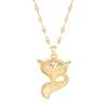 Wind Small Butterfly Necklace Women'S Simple Trend Temperament Pendant Collarbone Chain Exquisite Accessories