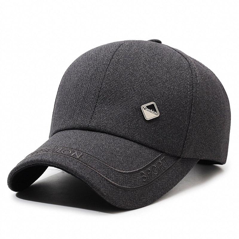 Hut Herren Frühling und Herbst Neu Einfach Mittelalterlich und Älter Sonnenhut Sonnenschutz Baseballkappe Outdoor Lässig Vielseitig Herrenhut