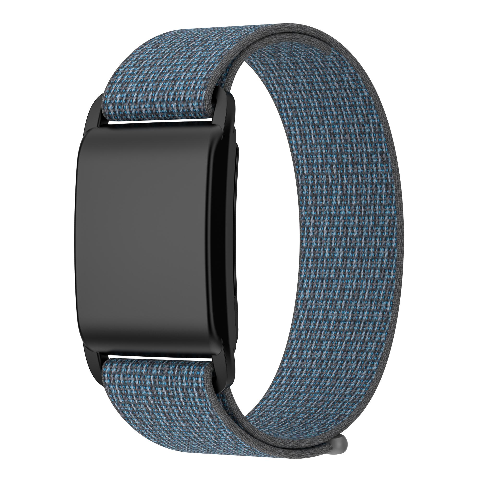 For WHOOP 4.0 Fitness Tracker Magic Tape Nylon Wristband Replacement Strap with PC Case A