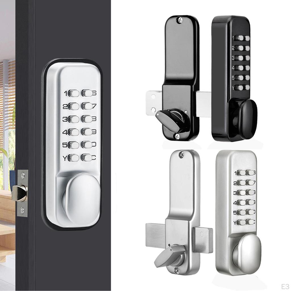 Mechanical Door Lock Code Combination with Keypad Digital Locks for Front Entrance Outdoor