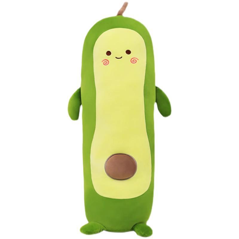45-55CM Big Lovely Fruit Avocado Plush Pillow Children s Sleeping Pillow Large Doll Stuffed Sofa Holiday Gift Kawaii Creative