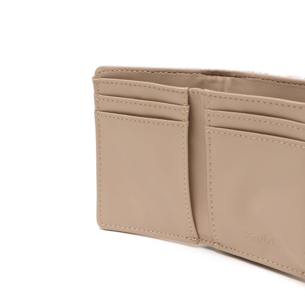 [X-girl] Distressed Faux Leather Mini Wallet 105244054012 Black One Size