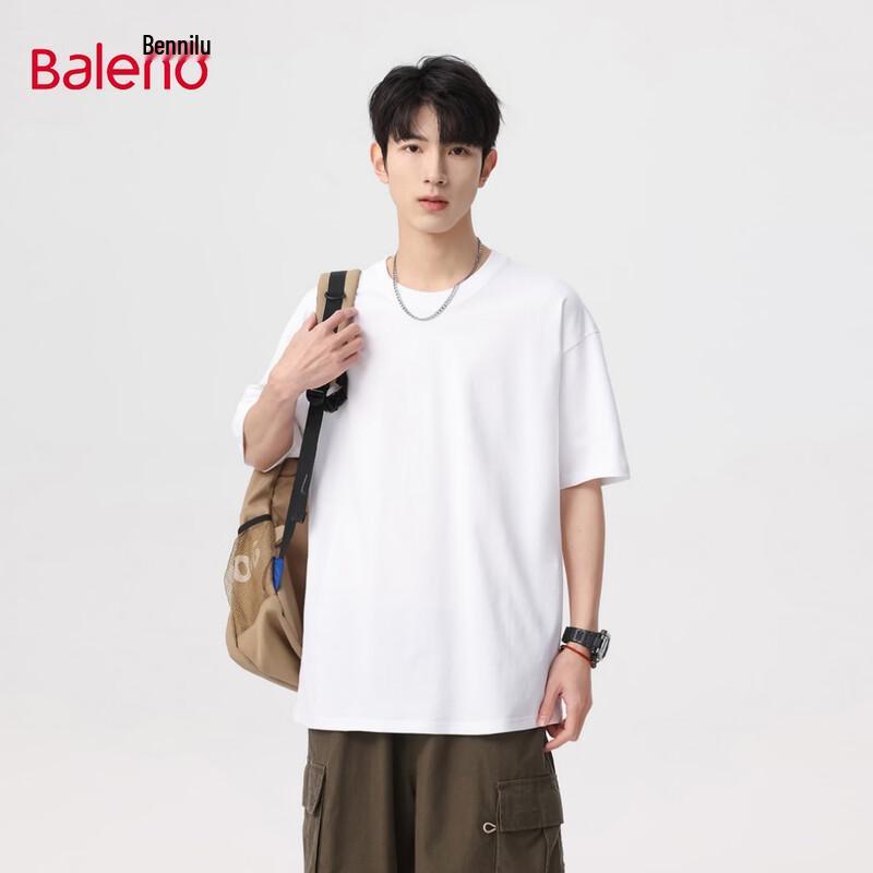 Baleno 100% Cotton Loose Fit Short Sleeve T-Shirt