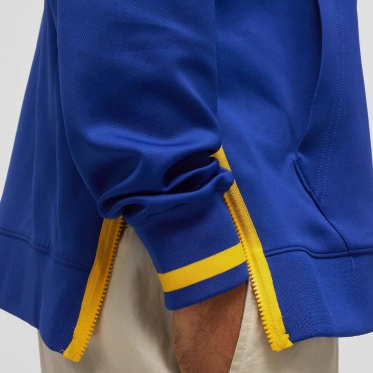 Nike Dri-Fit NBA Logo Embroidered Zipper Hoodie Men Hoodies Light-Blue FB5345-495