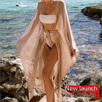 European & American Cotton Bikini Cover-Up: Beach Skirt Shawl
