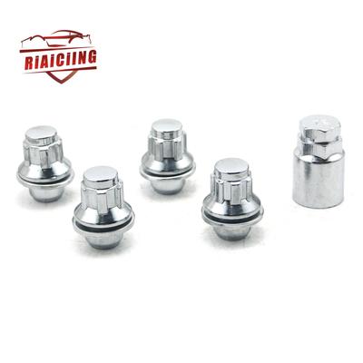 Car Chrome Anti-theft Wheel Screw Bolt Lock Nut Key Adapter Fit for Toyota COROLLA RAV4 YARIS CAMRY PRIUS HIGHLANDER