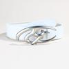Punk Style Willow Nail Personalized Belt Decoration European and American Style Versatile Buckle Belt Trendy Pants Belt