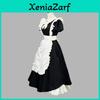Japanese Anime Cosplay Maid Costume With Ruffle Edge For Girls And Teens