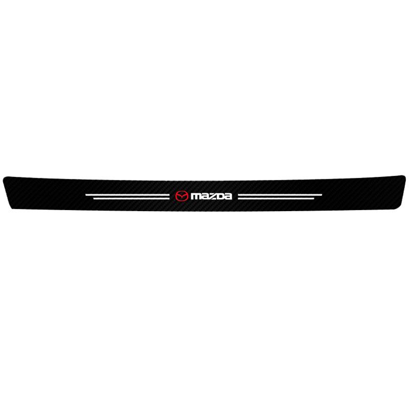

Car Door Sill Kick Tailgate threshold protection sticker For Mazda 3 6 CX5 2 CX30 CX3 CX9 MX5 RX8 Axela Demio Atenza MS GJI GH
