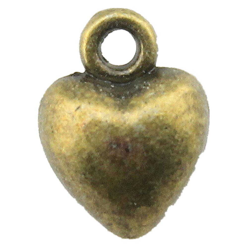 Charms Peach Heart Love Pendants Wedding Jewelry Findings QC094