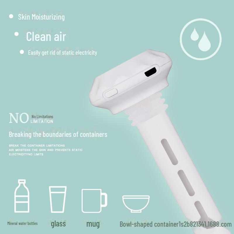 Umidificator portabil USB mini de birou: Umidificator de aer cadou pentru mașină, casă și birou