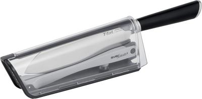 Tefal Knife Sharpener Knife and Sharpener In One Ceramic Whetstone Uses Locking System K255S2 "Ever Sharp"