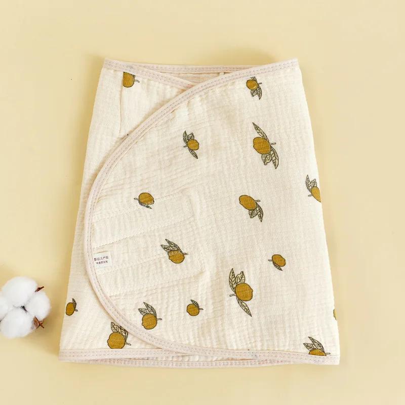 Baby-Wickeldecke, 0–6 Monate, Gurt schützt den Bauch, Baby-Schlafdecke, Wickeltuch für Neugeborene, dünner Stil, für den Sommer